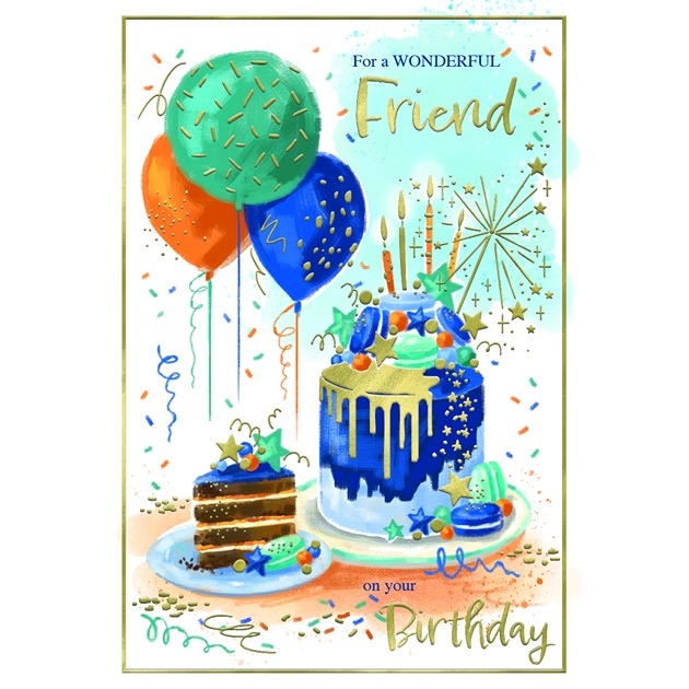 For A Wonderful Friend on Your Birthday 