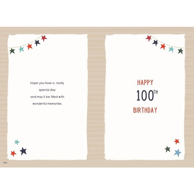 100th Birthday - Candles - Male[6]