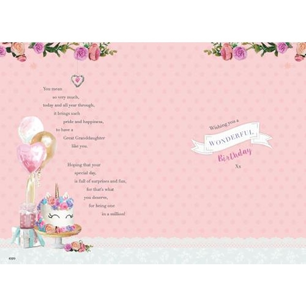 Great Granddaughter Birthday [6]