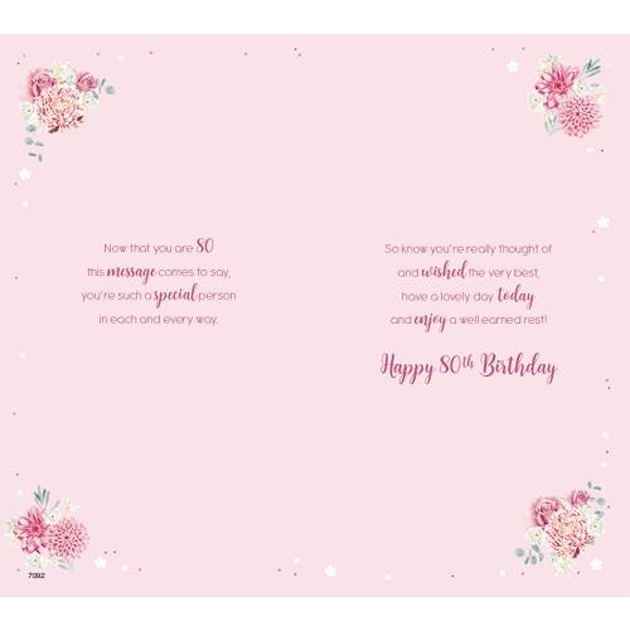 80th Birthday - Flowers [6]