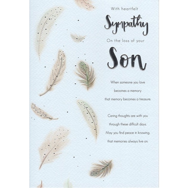 Sympathy - Loss Of Son (6)
