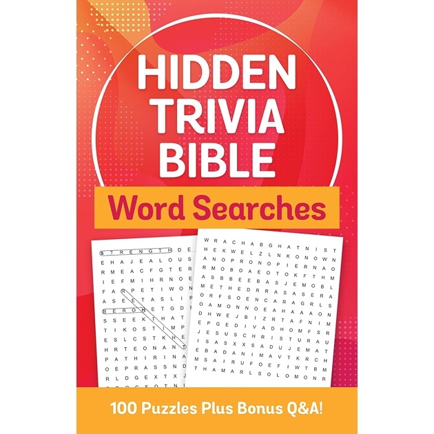 Hidden Trivia Bible Word Searches 100 Puzzles Plus Bonus Q&A