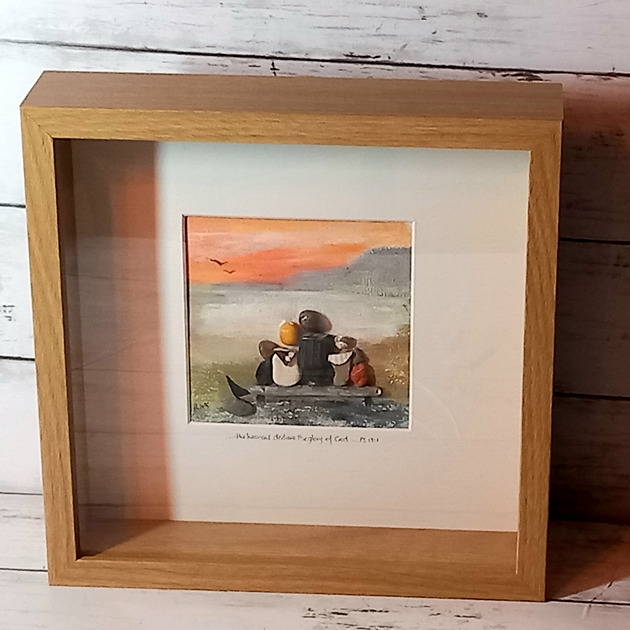 Eos 1 - Pebble Picture - Psalm 19: 1