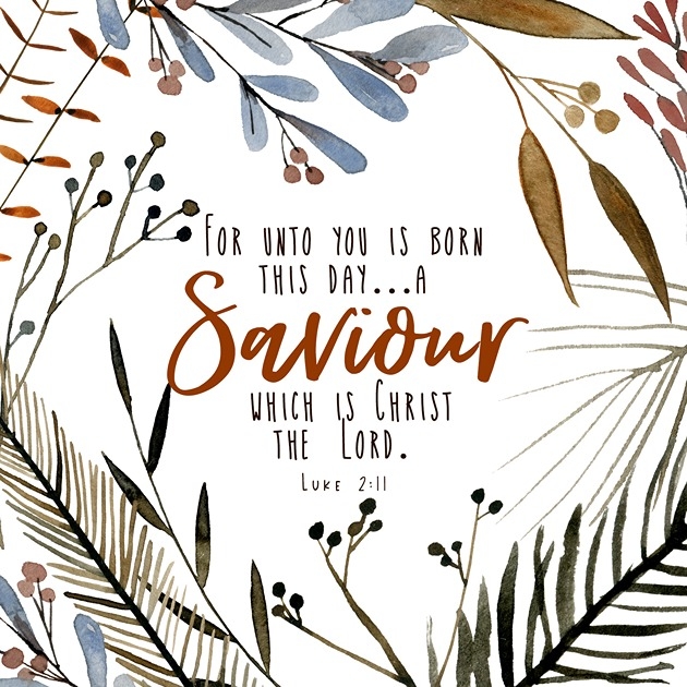 Luke 2: 11 - Christmas (winter Branches)