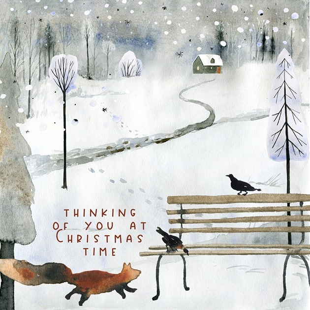 Thinking of You At Christmas Time (forest Wildlife)