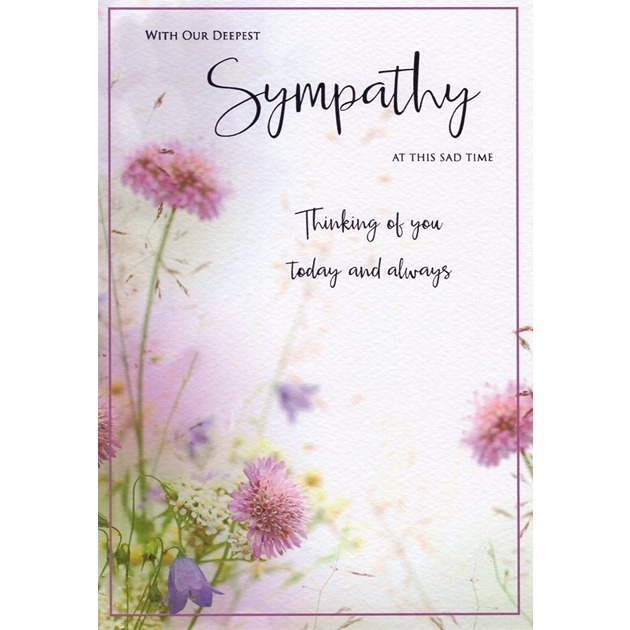 Sympathy Open - Wild Flowers [6]