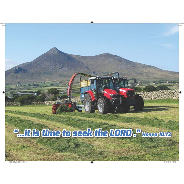 Massey Ferguson Tractors Picture With Bible Verse