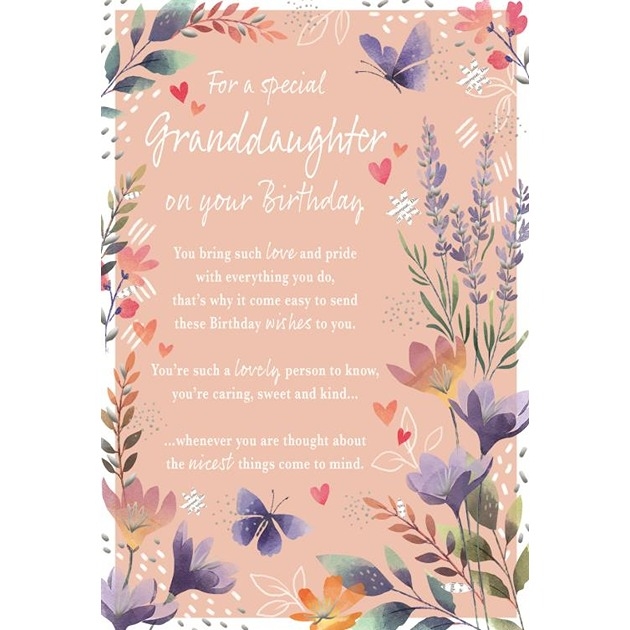 Granddaughter Birthday - Especially [6]