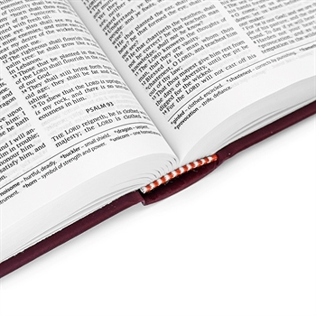 Hampton Text Bible - Burgundy Hardback 