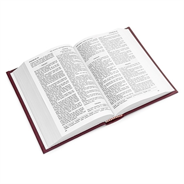 Hampton Text Bible - Burgundy Hardback 