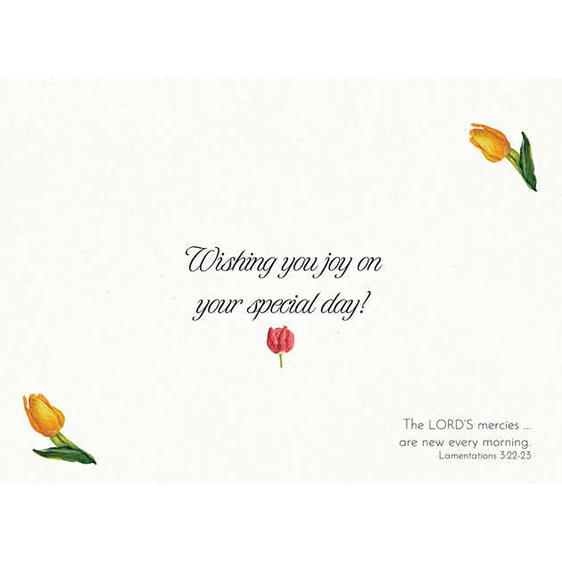 Happy Birthday [Tulips]