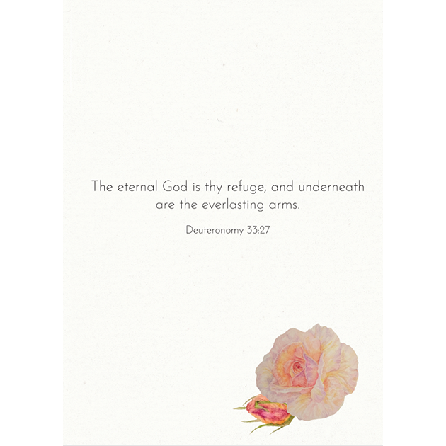 With Heartfelt Sympathy [Soft Rose]