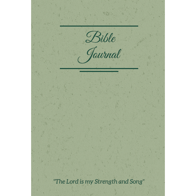 Paperback Bible Journal [Green]
