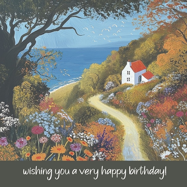 Birthday - Colourful Coast - Psalm 105: 3