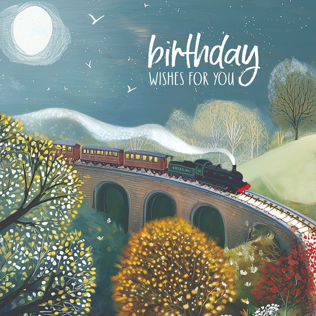 Birthday - Train And Viaduct - Psalm 77: 13