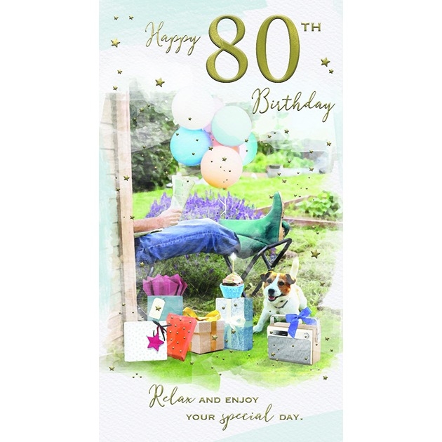 Happy 80th Birthday - Relax