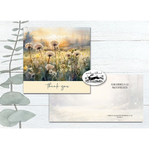 Thank You - Dandelions - Philippians 1: 3