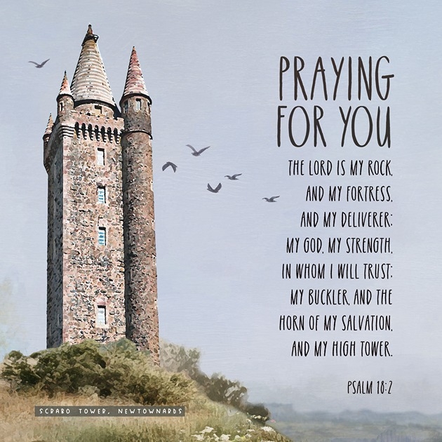 Praying For You - Scrabo Tower - Psalm 18: 2