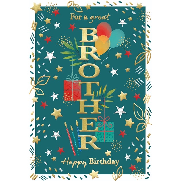 For A Great Brother - Happy Birthday