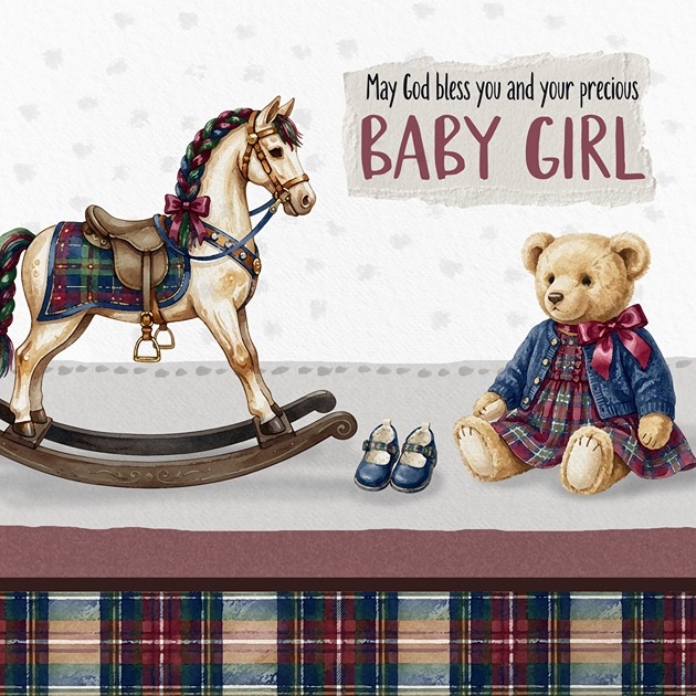 Baby Girl - Rocking Course - James 1: 17