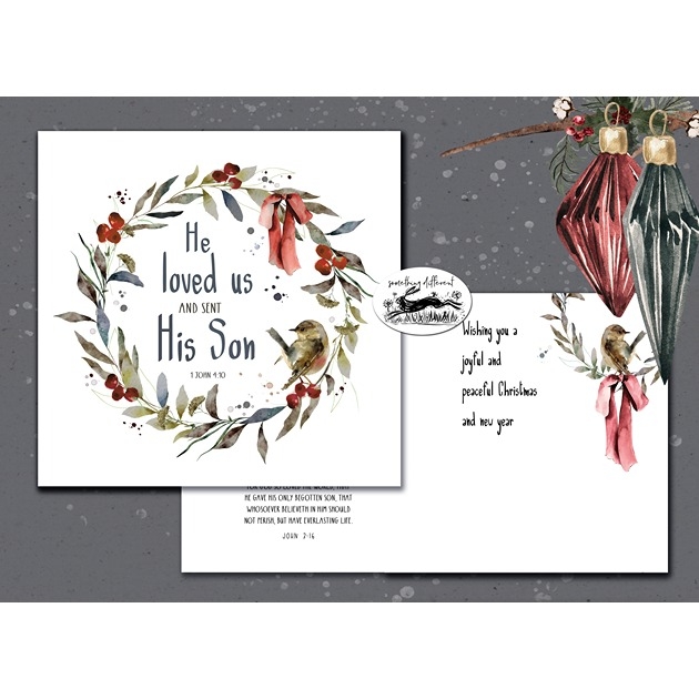 He Loved Us - Robin Wreath - 1 John 4: 10