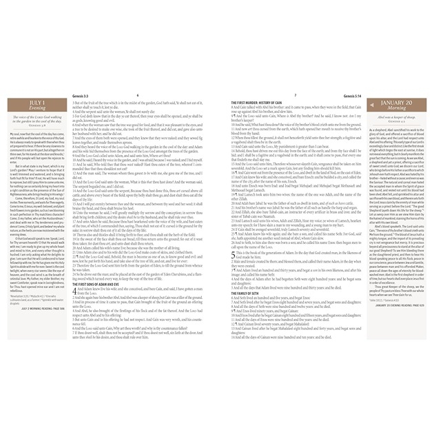 Charles Spurgeon's Morning And Evening Devotional Bible