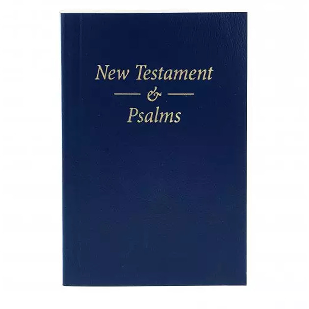 Newtestament & Psalms - Blue Softcover