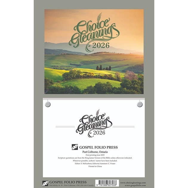 Choice Gleanings - Wall 2026