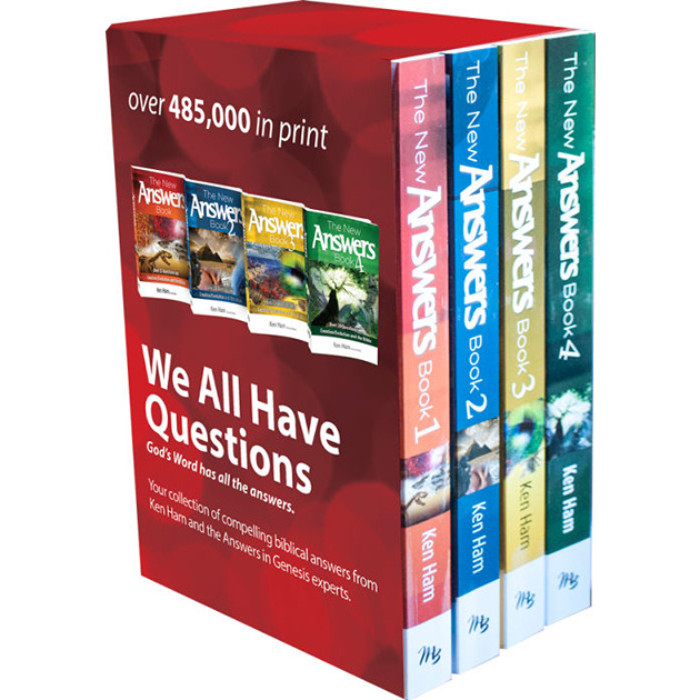 The New Answers Book Set (Set Of 4 Books)