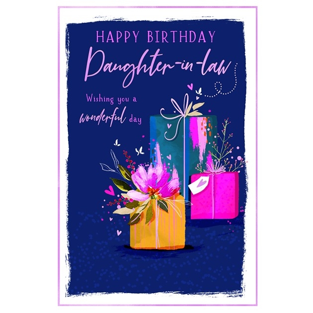 Happy Birthday Daughter-in-law - Presents