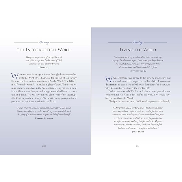 Kjv Devotional In The Morning And In The Evening