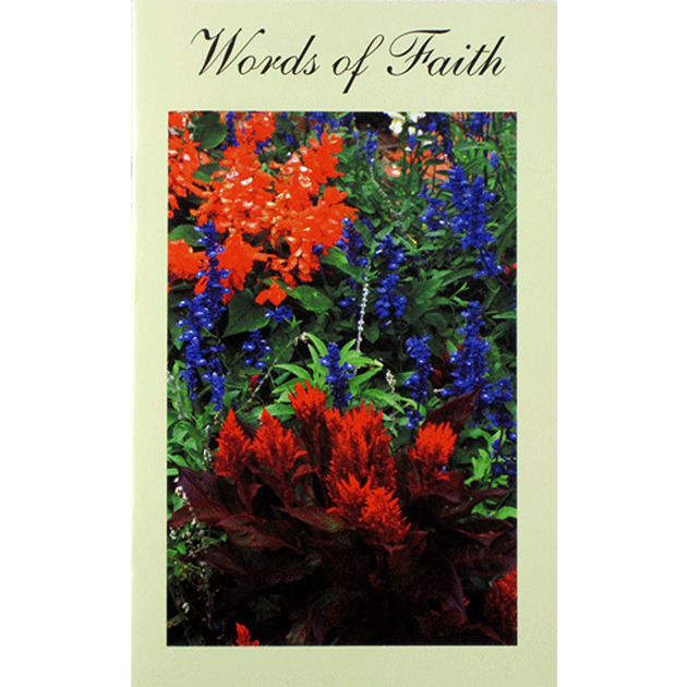Words Of Faith Booklet