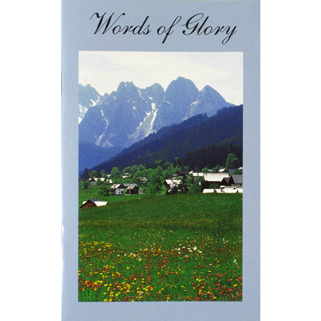 Words Of Glory Booklet