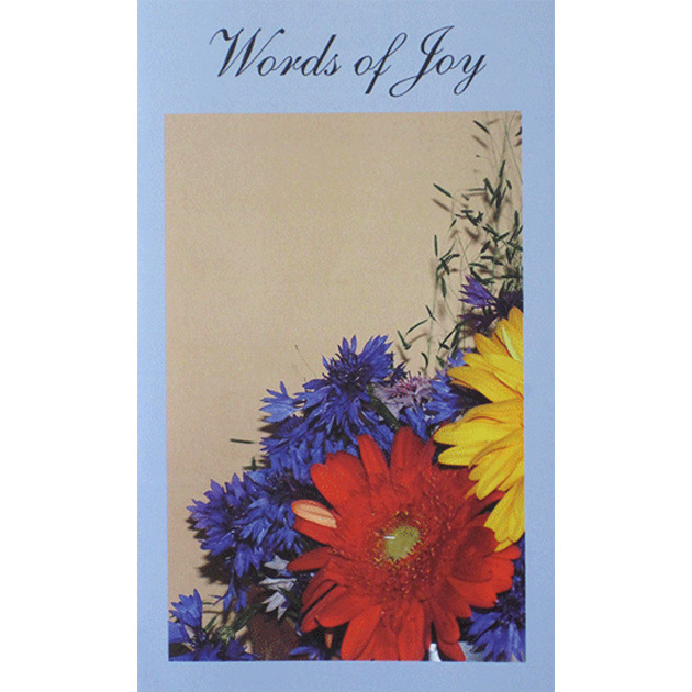 Words Of Joy Booklet