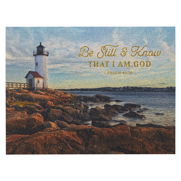 500 Piece Puzzle: Be Still And Know
